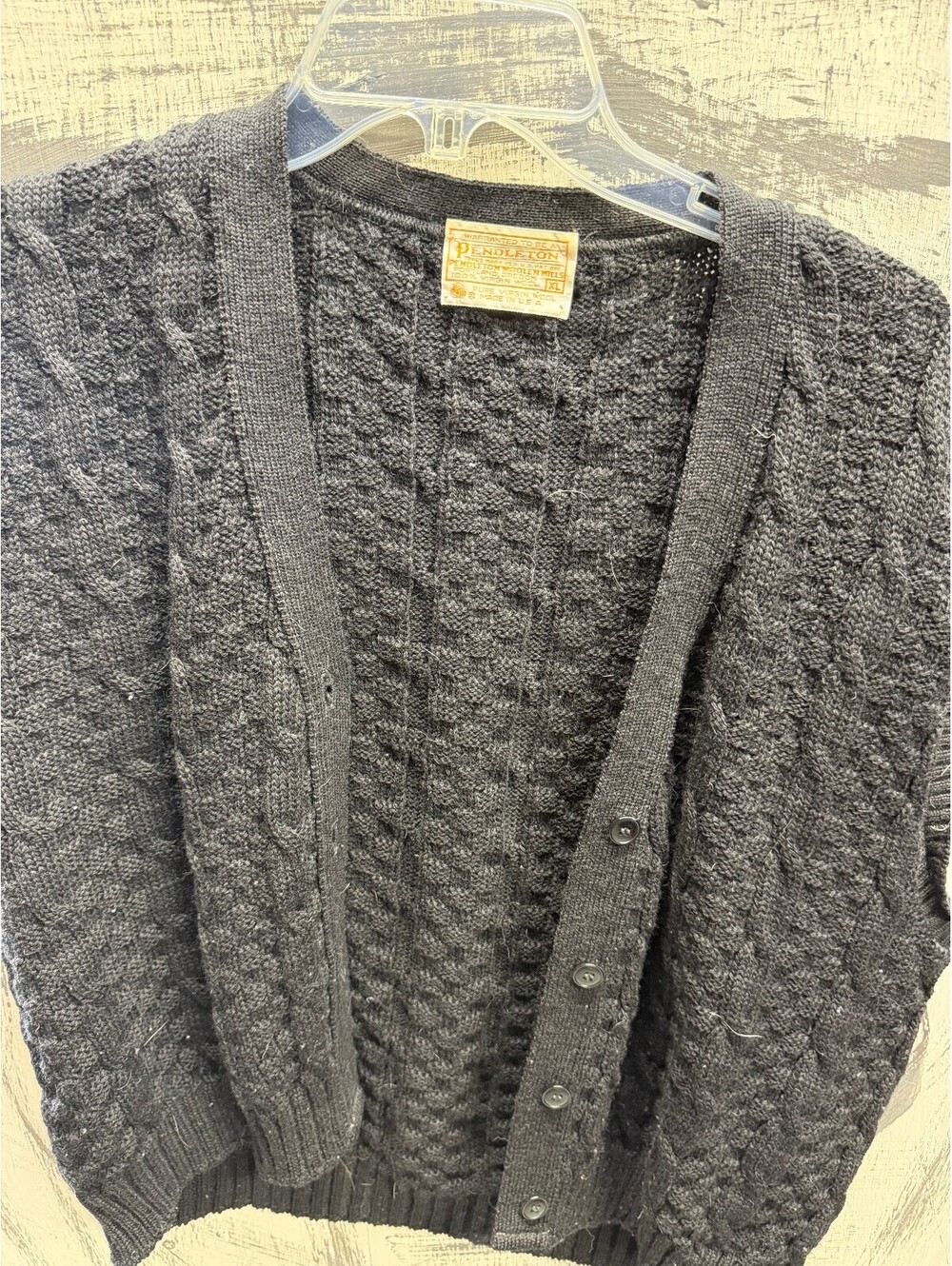 vintage pendleton 100% wool sweater vest womens xl